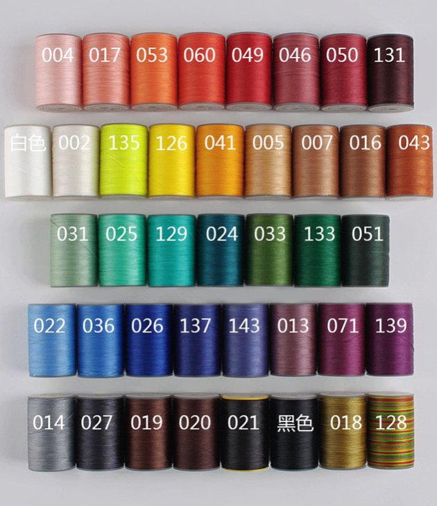 sewing waxen thread